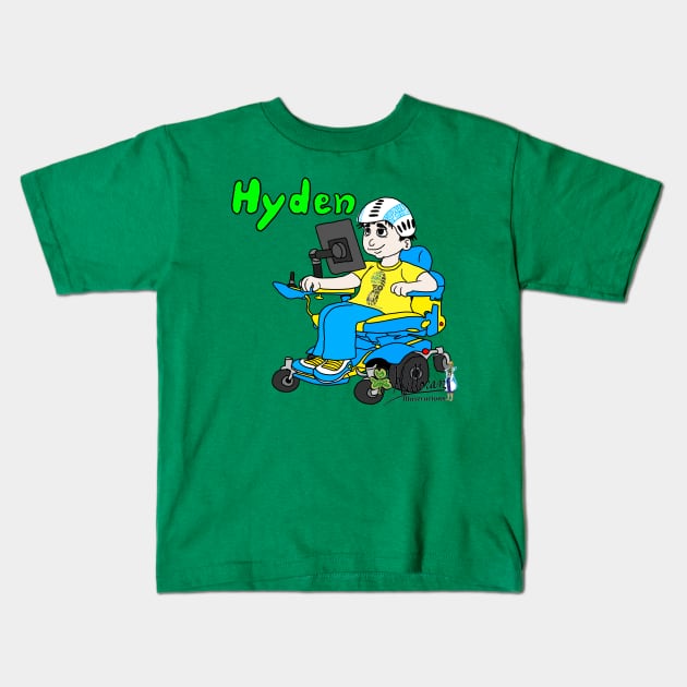 Hyden Kids T-Shirt by Halloran Illustrations